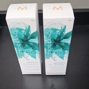 Moroccanoil Brumes Du Maroc Mist with Teal and White Design